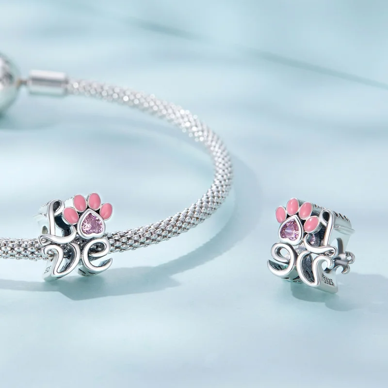 (obrázek pro) Pandora styl Lásky Charms - SCC2339 - Zobrazit 6