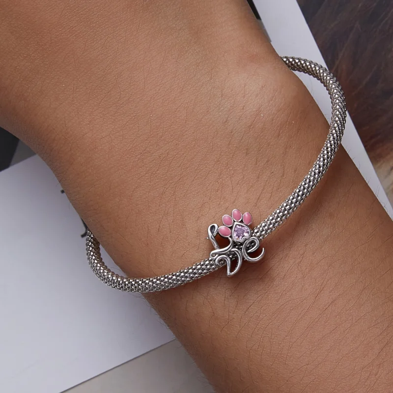 (obrázek pro) Pandora styl Lásky Charms - SCC2339 - Zobrazit 7