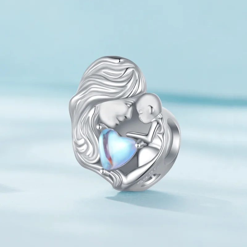 (obrázek pro) Pandora styl Matka a Syn Charm - SCC2539 - Zobrazit 2