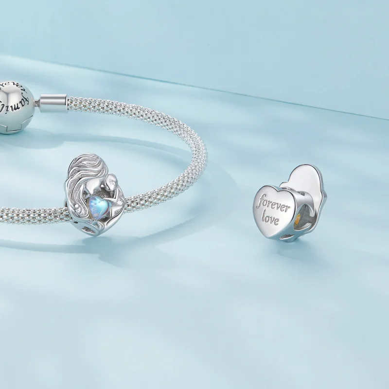 (obrázek pro) Pandora styl Matka a Syn Charm - SCC2539 - Zobrazit 4