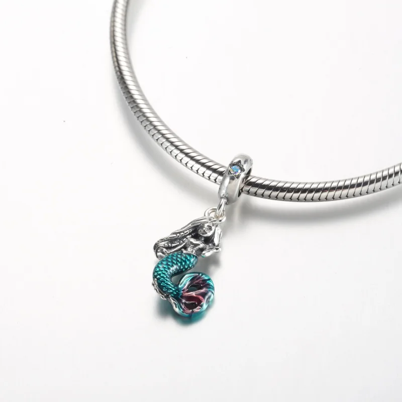 (obrázek pro) Pandora Disney Malá mořská víla Ariel Dangle Charm - 792695C01 - Zobrazit 4