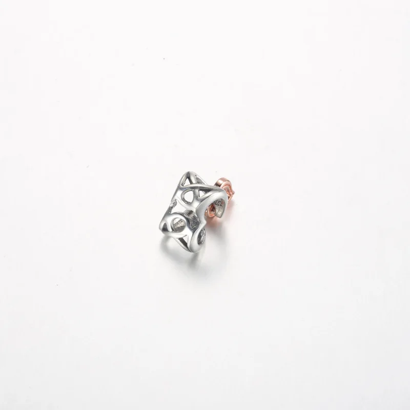 (obrázek pro) Pandora Dvoubarevný Charm s otevřeným vzorem nekonečného srdce - 782642C00 - Zobrazit 4