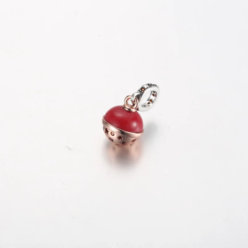 (obrázek pro) Pandora dvoubarevný přívěsek Planet Mars Murano & Sparkling Dangle Charm - 78243 - Zobrazit 2
