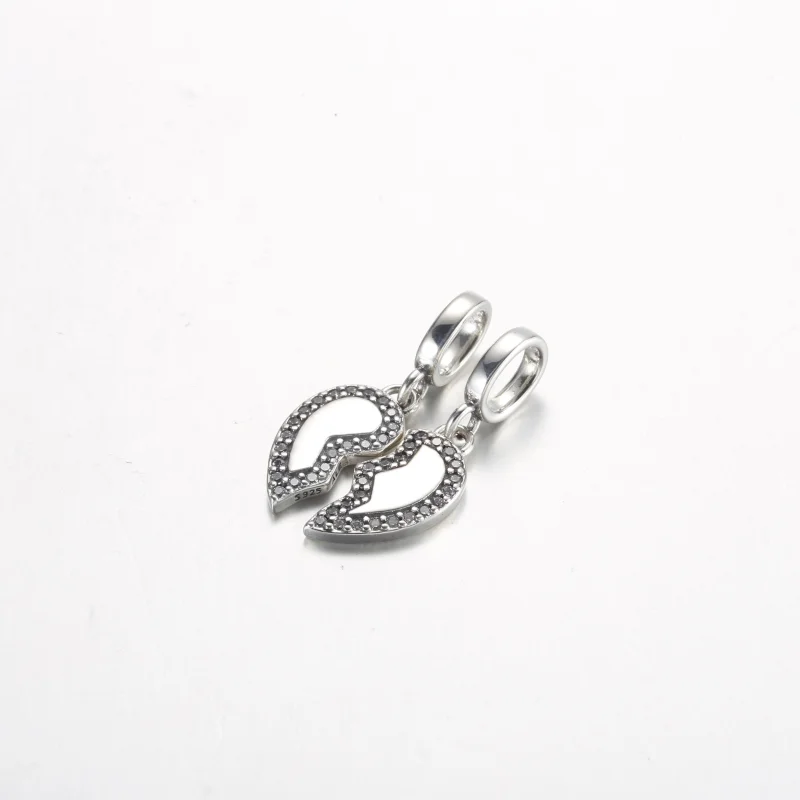 (obrázek pro) Pandora Friends rozdělitelný přívěsek srdce - 792743C01 - Zobrazit 2