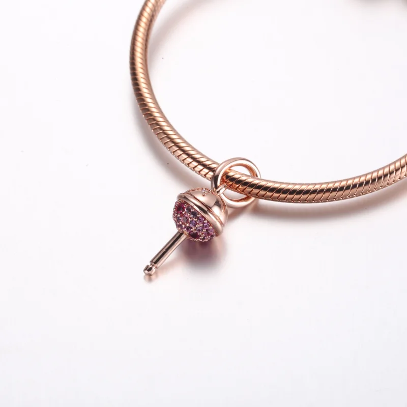(obrázek pro) Pandora Lollipop 14k růžově zlatý přívěsek - 782598C01 - Zobrazit 4