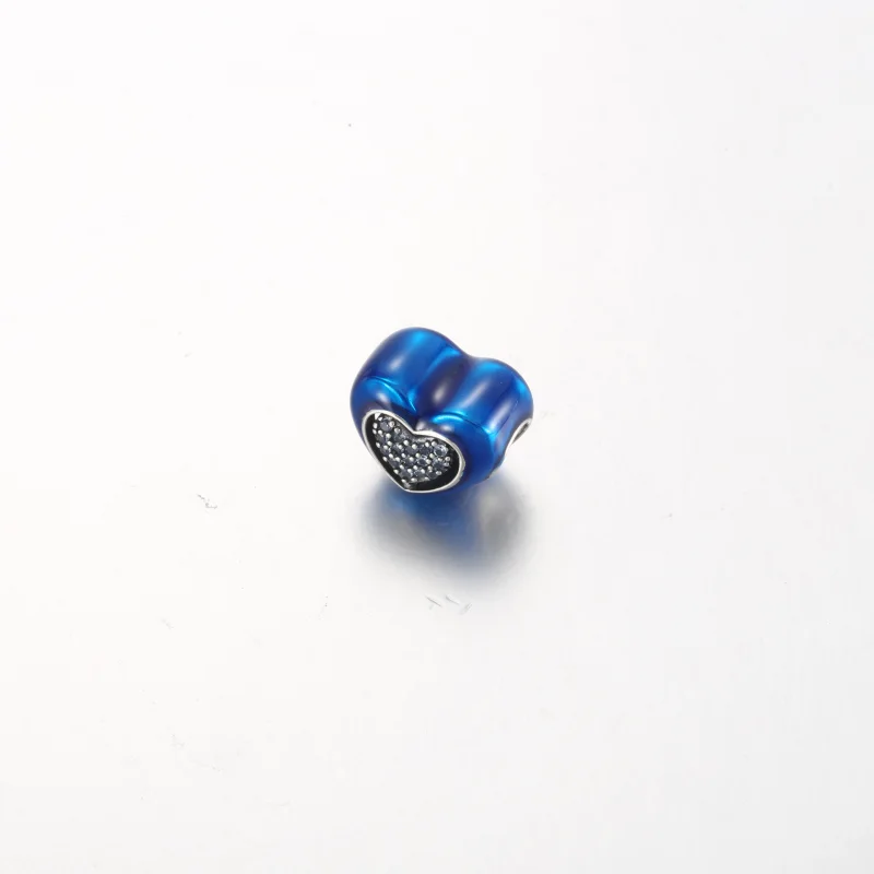 (obrázek pro) Pandora Modrý Otáčející se Srdcový Amulet - 792750C01 - Zobrazit 2