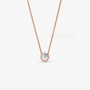 (obrázek pro) Pandora Okouzlující kulatý přívěsek s halovým designem na náhrdelník - 361174C02-45