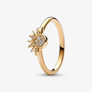 (obrázek pro) Pandora Prsten Celestiální jiskřící slunce - 162674C01