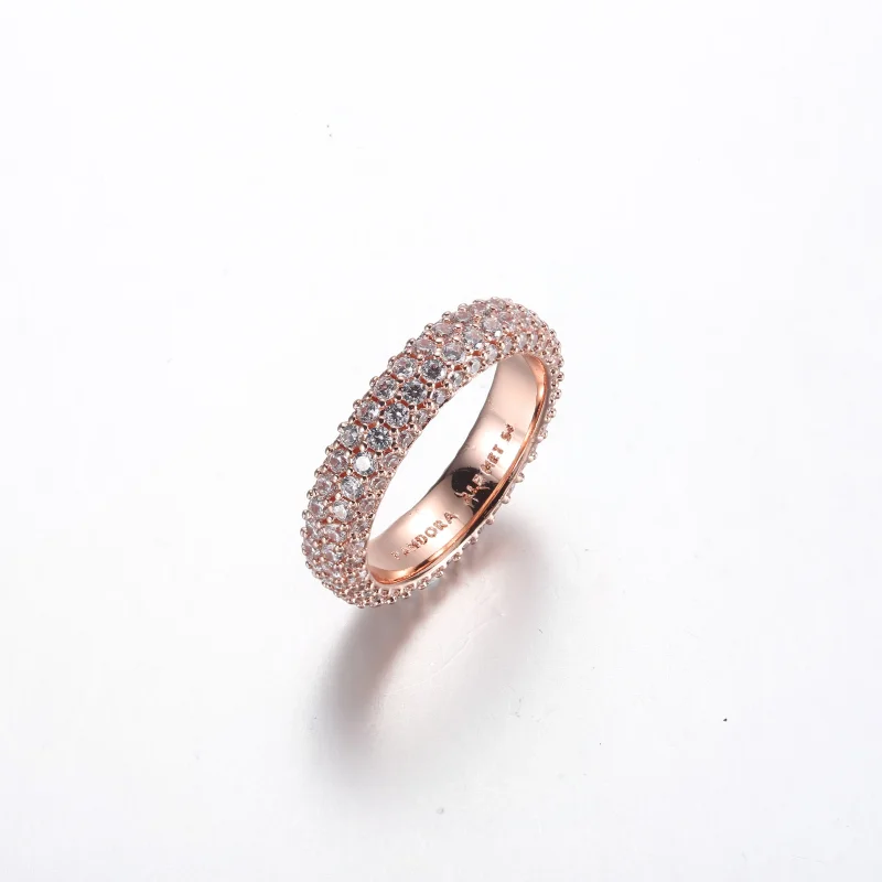 (obrázek pro) Pandora Timeless Pavé dvojřadý prsten - 182629C01 - Zobrazit 2