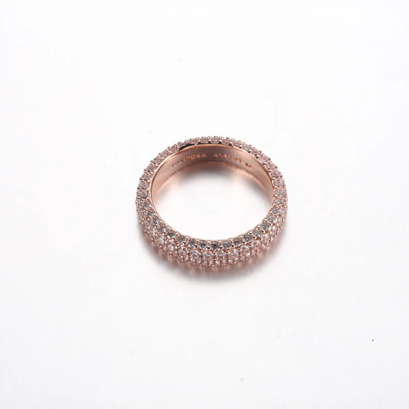 (obrázek pro) Pandora Timeless Pavé dvojřadý prsten - 182629C01 - Zobrazit 3