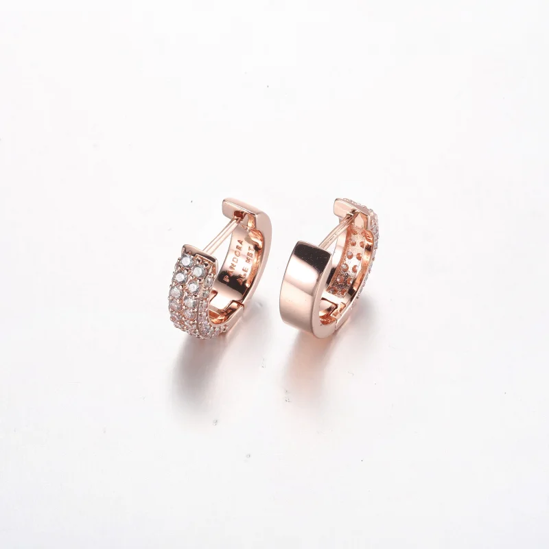(obrázek pro) Pandora Timeless Pavé dvojitý řetězový náušnice - 282622C01 - Zobrazit 3
