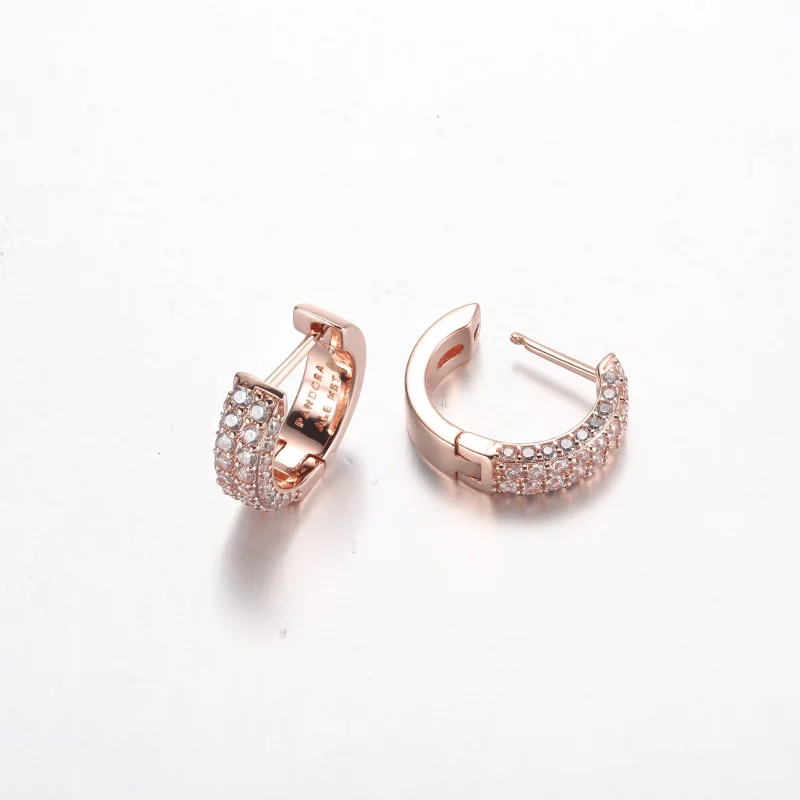 (obrázek pro) Pandora Timeless Pavé dvojitý řetězový náušnice - 282622C01 - Zobrazit 5