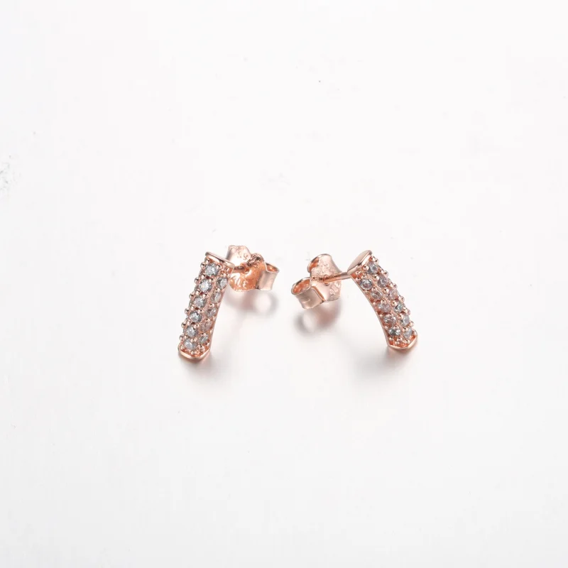(obrázek pro) Pandora Timeless Pavé Jednořadové Barové Náušnice se zářivými kameny - 262626C01 - Zobrazit 5