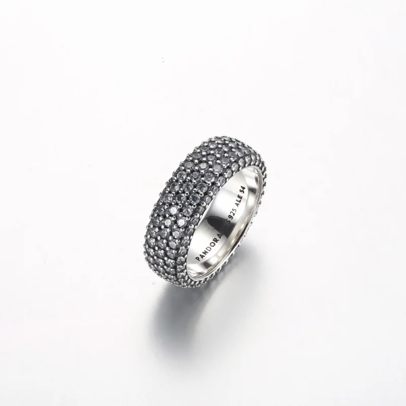 (obrázek pro) Pandora Timeless Pavé Trojřadý Prsten - 192634C01 - Zobrazit 2