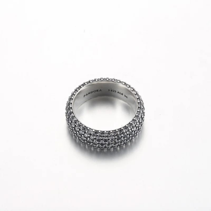 (obrázek pro) Pandora Timeless Pavé Trojřadý Prsten - 192634C01 - Zobrazit 3
