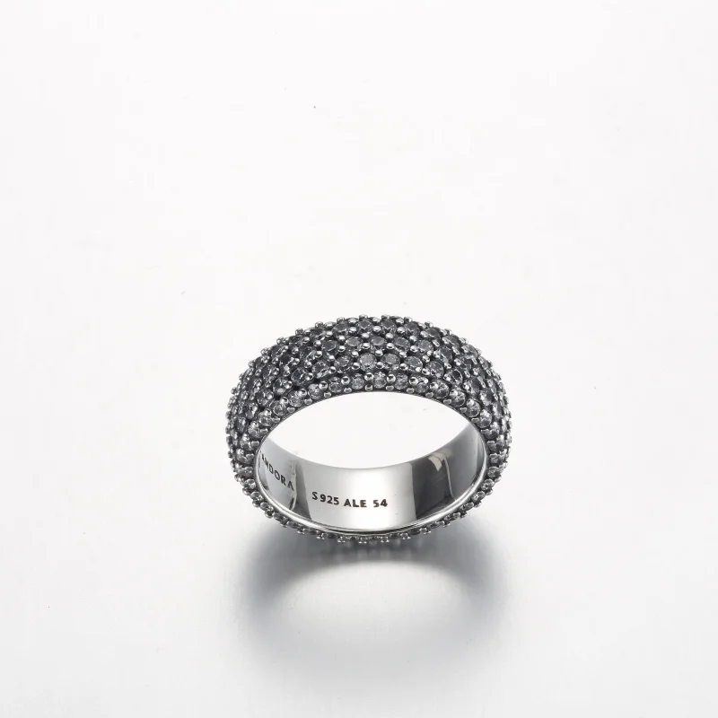 (obrázek pro) Pandora Timeless Pavé Trojřadý Prsten - 192634C01 - Zobrazit 5