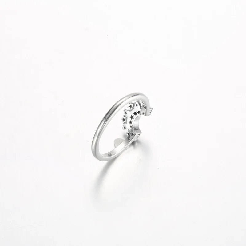 (obrázek pro) Prsten Pandora Celestial Blue Sparkling Moon - 192675C01 - Zobrazit 5