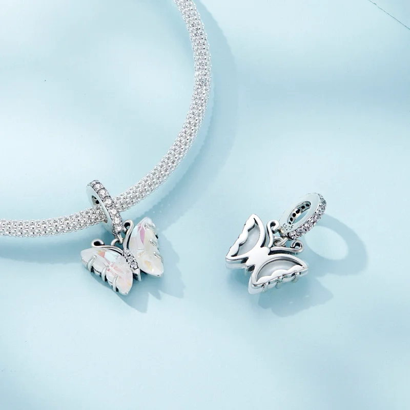 (obrázek pro) Pandora styl Barevný motýl Aurora s přívěskem - SCC2305-CF - Zobrazit 4