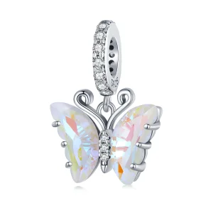 (obrázek pro) Pandora styl Barevný motýl Aurora s přívěskem - SCC2305-CF