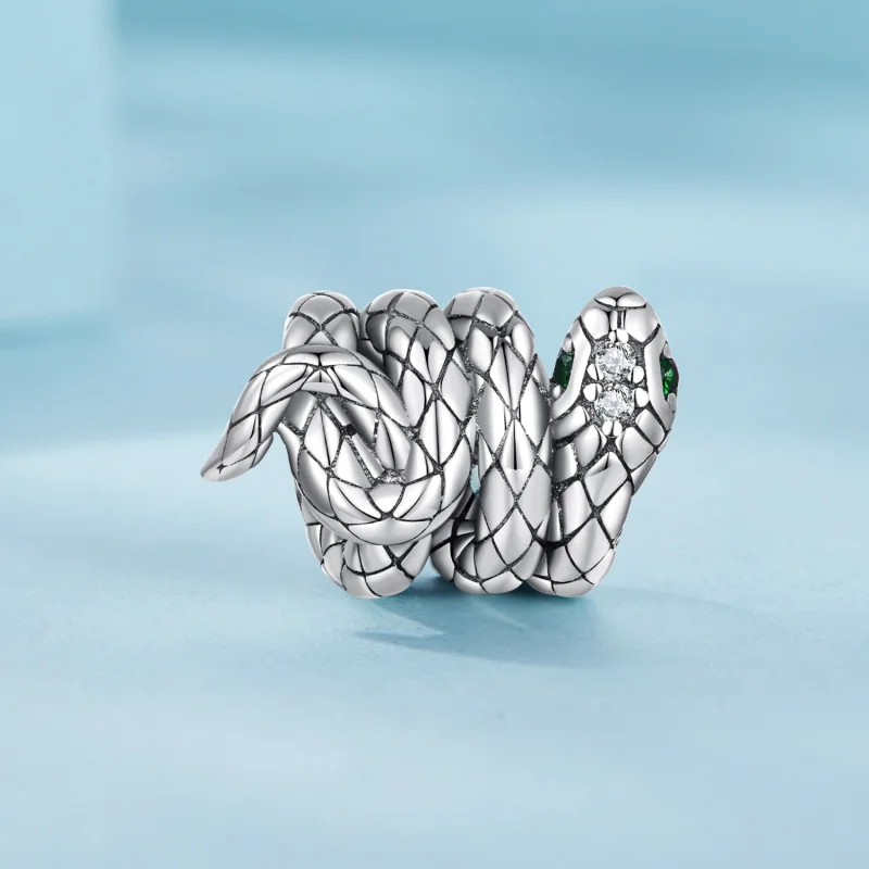 (obrázek pro) Pandora styl Coiled Spirit Snake Charm - SCC2549 - Zobrazit 2