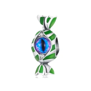 (obrázek pro) Pandora styl Halloweenský bonbónový přívěsek - SCC2609