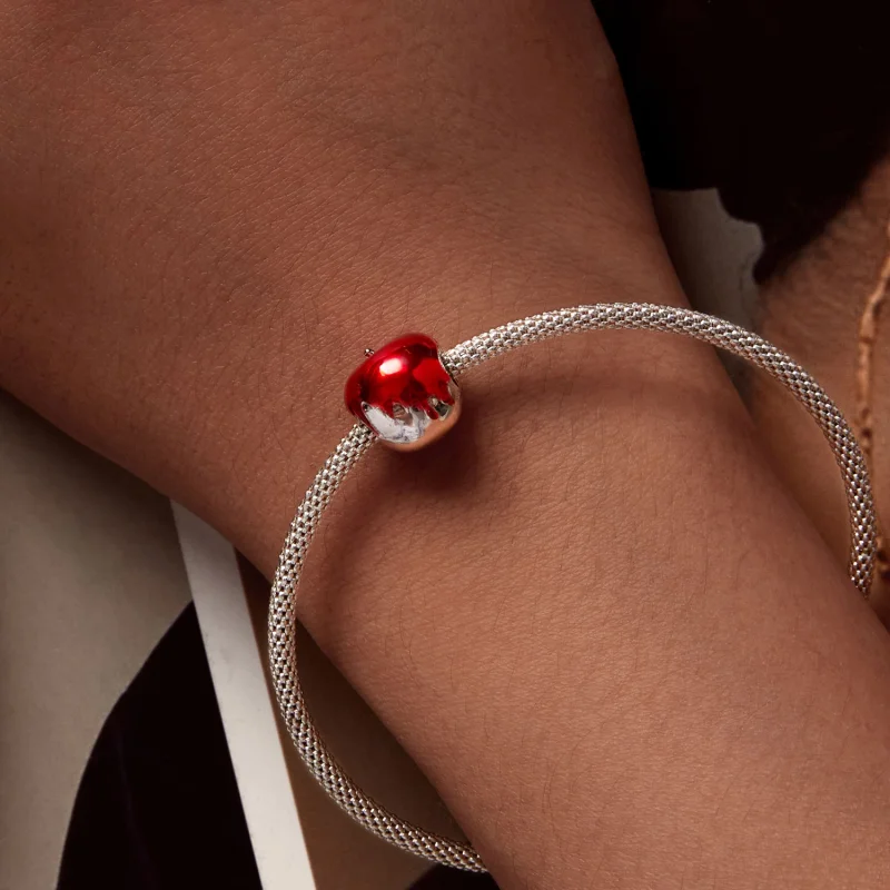 (obrázek pro) Pandora styl Jablko Charm - SCC2644 - Zobrazit 7