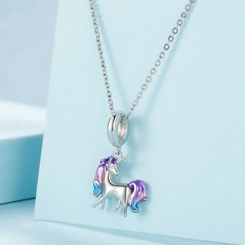 (obrázek pro) Pandora styl Jednorožec Dangle - SCC2621 - Zobrazit 2