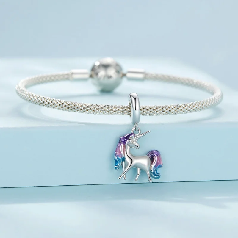 (obrázek pro) Pandora styl Jednorožec Dangle - SCC2621 - Zobrazit 3
