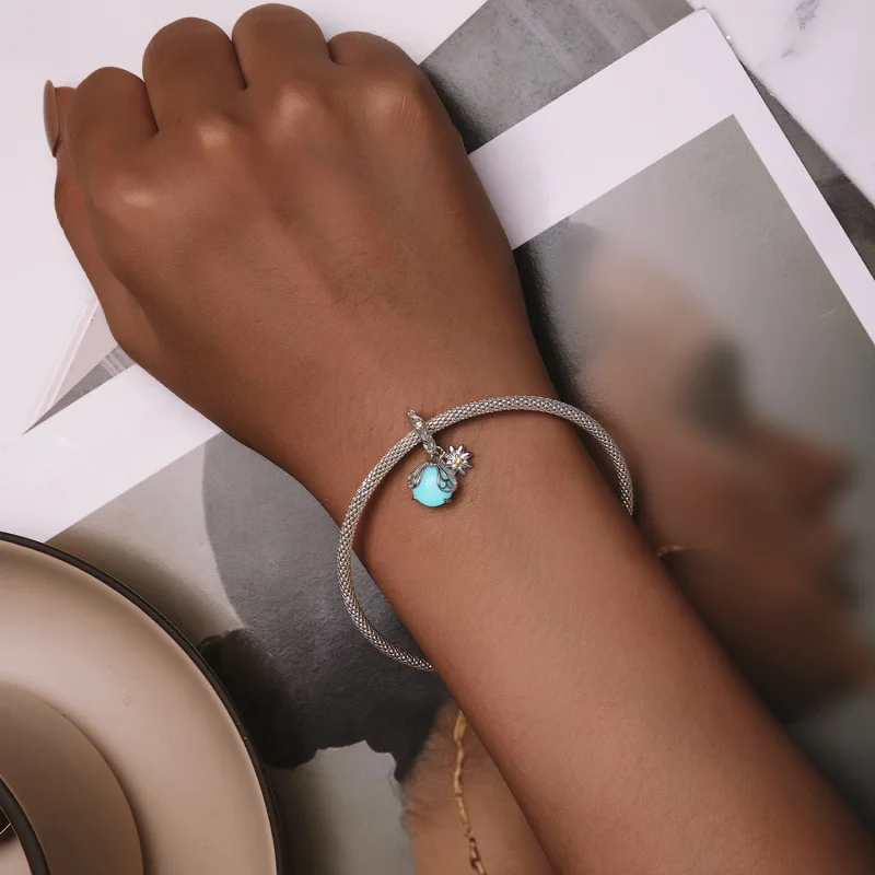 (obrázek pro) Pandora styl Jiskřivý Luminozní Dangle - SCC2615 - Zobrazit 6