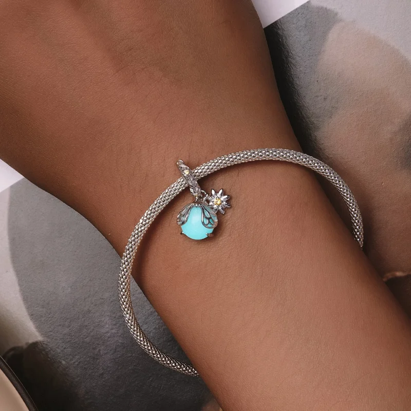 (obrázek pro) Pandora styl Jiskřivý Luminozní Dangle - SCC2615 - Zobrazit 8