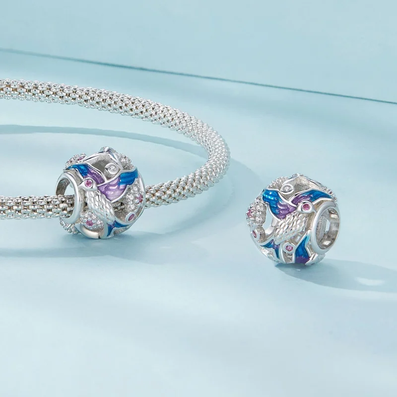 (obrázek pro) Pandora styl Královský motýlek amulet - SCC2627 - Zobrazit 4