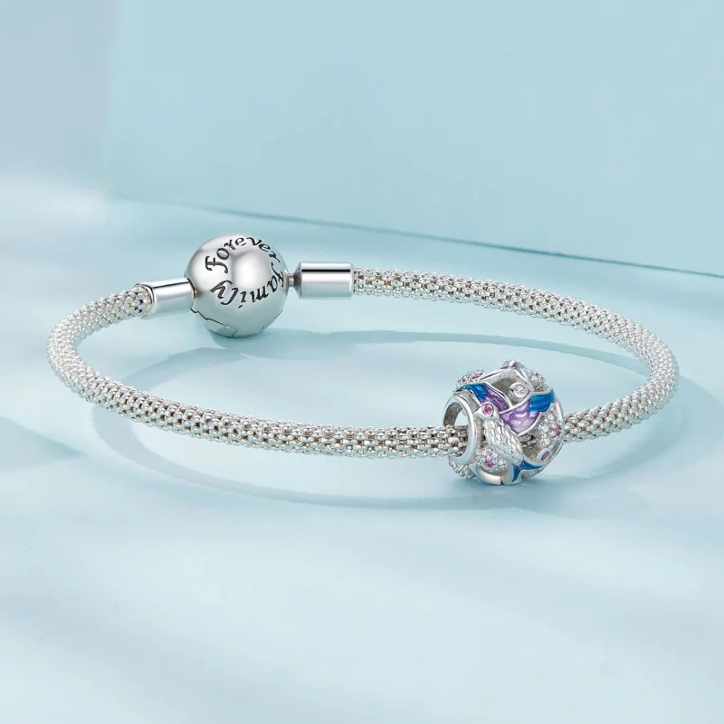 (obrázek pro) Pandora styl Královský motýlek amulet - SCC2627 - Zobrazit 5