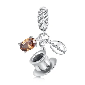 (obrázek pro) Pandora styl Káva přívěsek - SCC2467