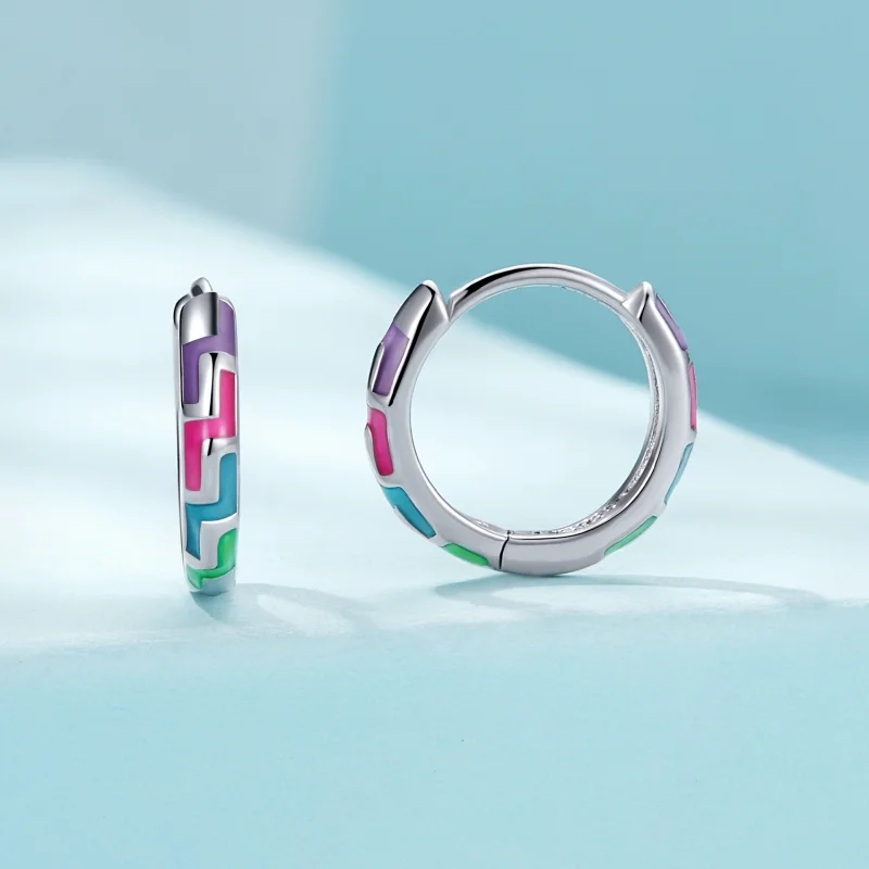 (obrázek pro) Pandora styl Kyber luminous náušnice - SCE1645 - Zobrazit 2