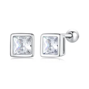 (obrázek pro) Pandora styl Mini Princess Zirkonové náušnice - BSE885-S