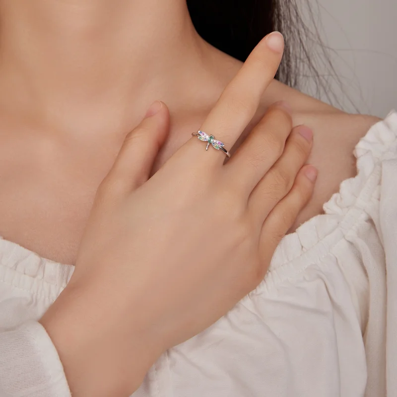 (obrázek pro) Pandora styl Motýlí prsten - BSR384 - Zobrazit 4