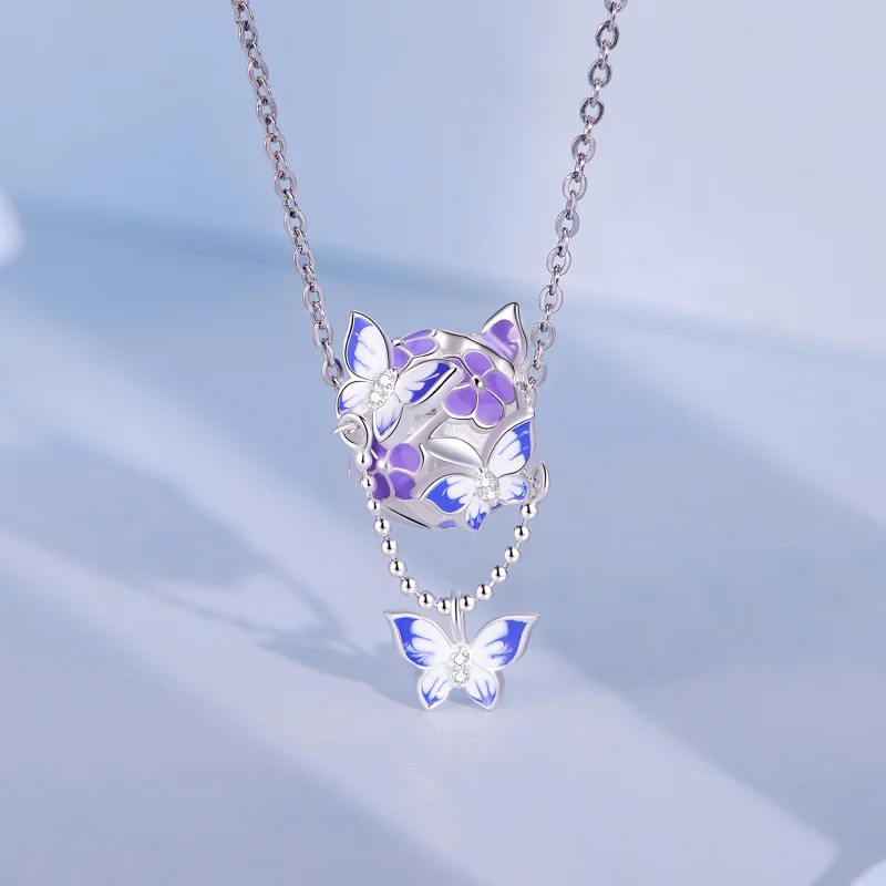 (obrázek pro) Pandora styl Motýl Tassel Charm - SCC2460 - Zobrazit 2