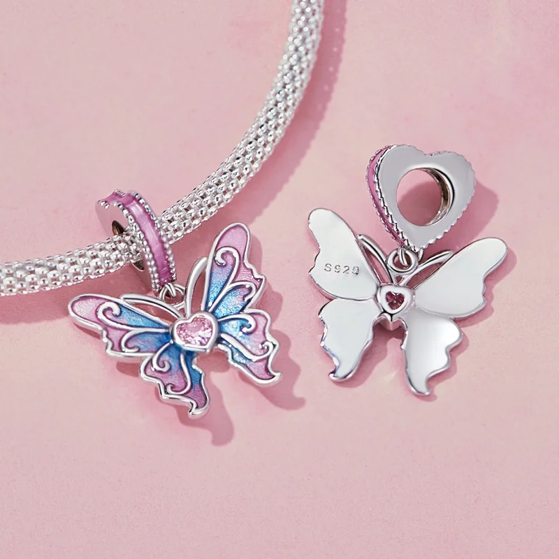 (obrázek pro) Pandora styl Motýl Víla Dangle - SCC2472 - Zobrazit 4
