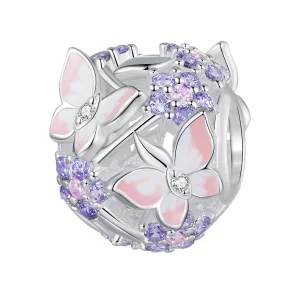 (obrázek pro) Pandora styl Motýl Zirkon Charm - SCC2463