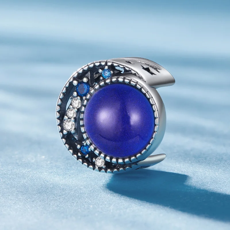 (obrázek pro) Pandora styl Měsíc Mood Stone Charm - SCC2558 - Zobrazit 2