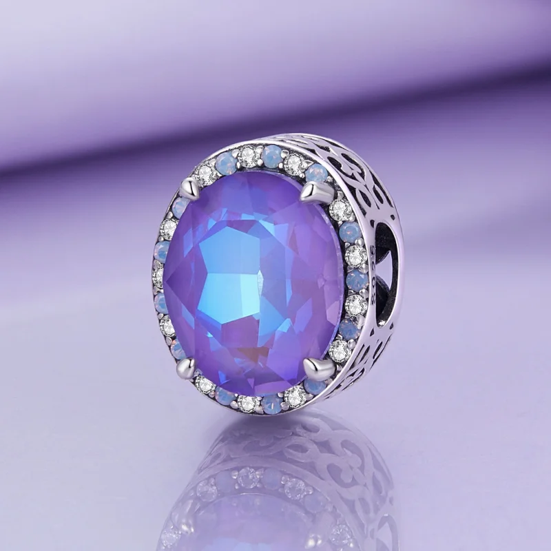 (obrázek pro) Pandora styl Měsíční Gem Charm - BSC891 - Zobrazit 2