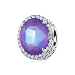 (obrázek pro) Pandora styl Měsíční Gem Charm - BSC891