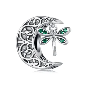 (obrázek pro) Pandora styl Měsíční vážka amulet - SCC2605