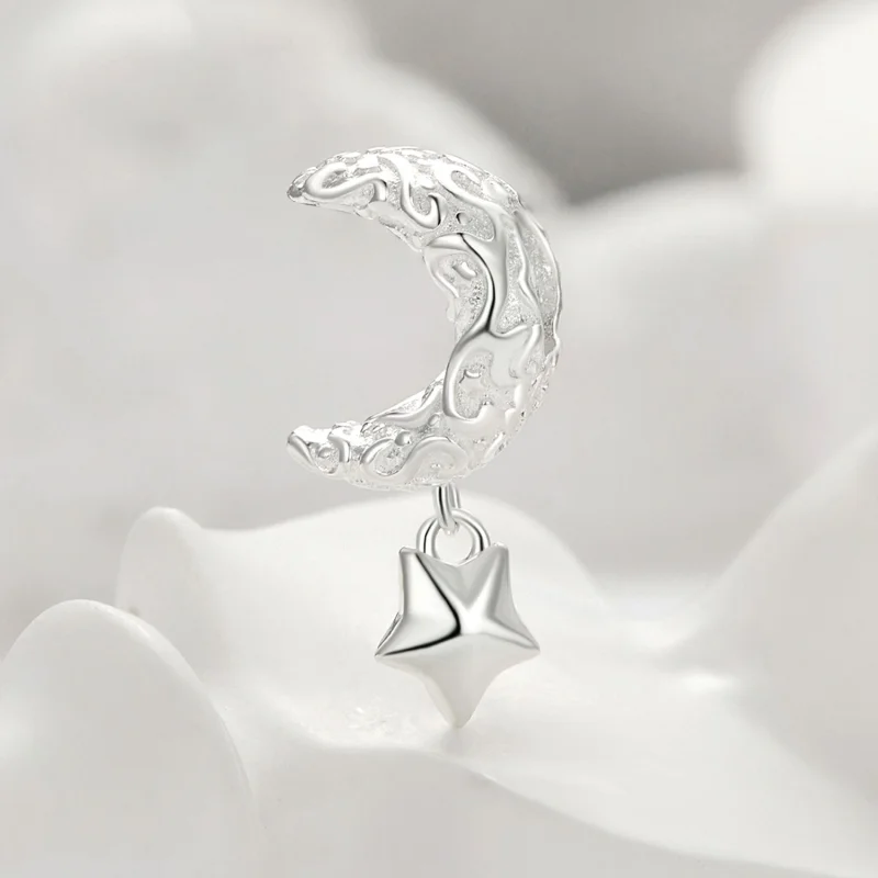 (obrázek pro) Pandora styl Měsíční vzor amulet - SCC2619 - Zobrazit 2