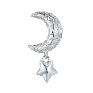 (obrázek pro) Pandora styl Měsíční vzor amulet - SCC2619