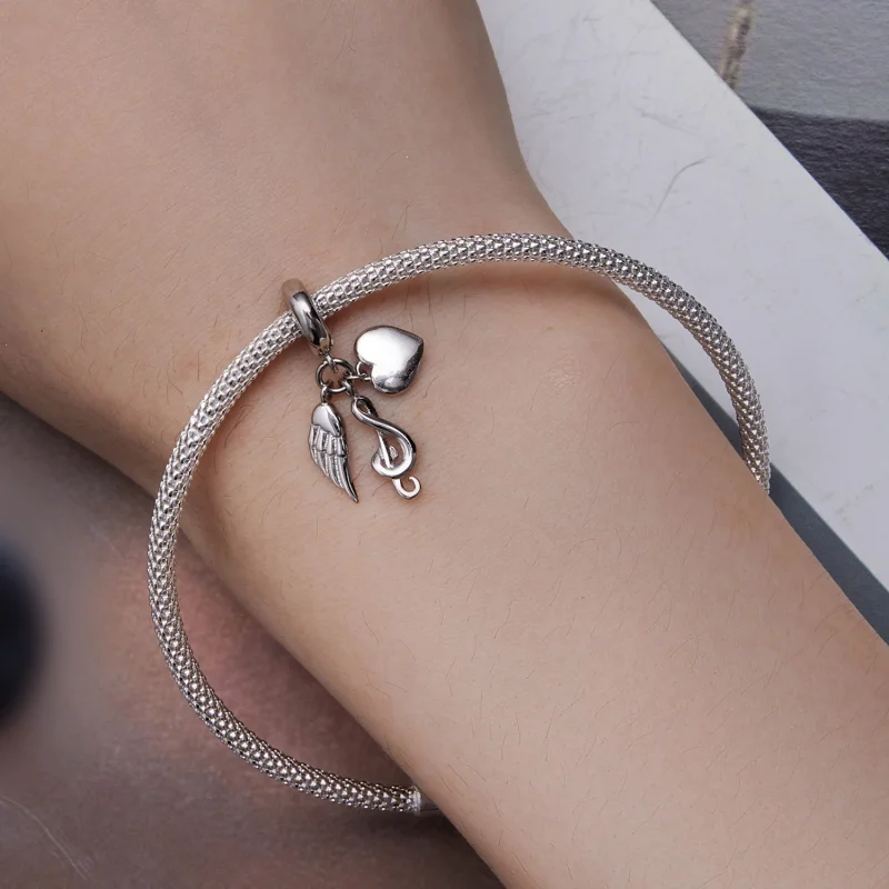 (obrázek pro) Pandora styl Nota Dangle - BSC814 - Zobrazit 5