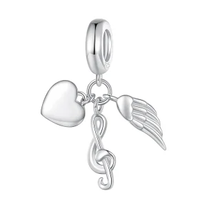 (obrázek pro) Pandora styl Nota Dangle - BSC814