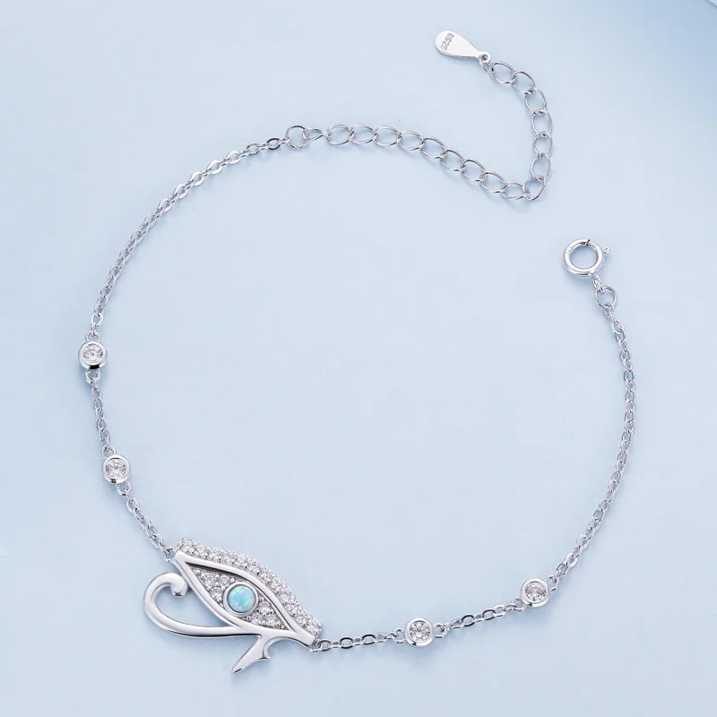 (obrázek pro) Pandora styl Oční symbol boha Hóra řetězový náramek - BSB114 - Zobrazit 3