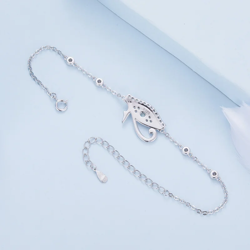 (obrázek pro) Pandora styl Oční symbol boha Hóra řetězový náramek - BSB114 - Zobrazit 4