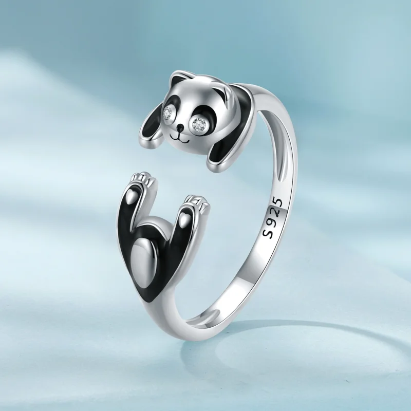 (obrázek pro) Pandora styl Panda prsten - SCR969-E - Zobrazit 2